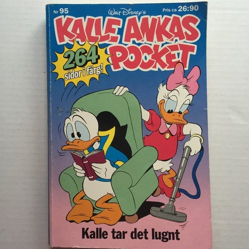 KALLE ANKAS POCKET - Nr 95 - Kalle tar det lugnt