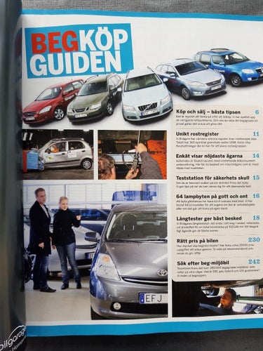 Begköpguiden - köpguide om begagnade bilar, från Vi Bilägare