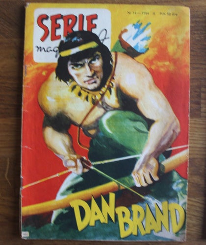 SERIEMAGASINET 1954 NR 14 med Flygbild
