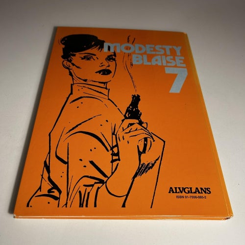 Modesty Blaise 7, 1a upplaga, toppex! VF