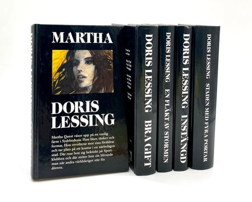 Våldets barn 1-5 (Martha Quest) av Doris Lessing