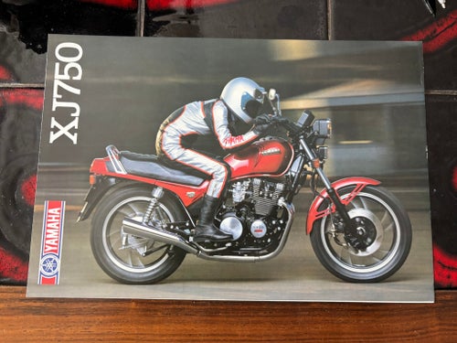 Yamaha XJ750 Broschyr 1982
