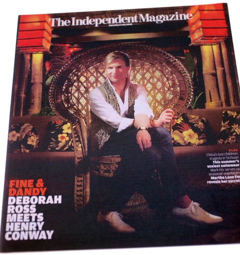 The Independent Magazine-Henry Conway-English-July 5th 2008-Weight 134g-NEW