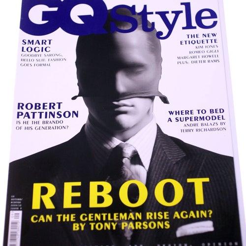 GQ Style magazine-No. 9-"New Etiquette" issue-Aut/Win 2009/2010-Robert Pattinson