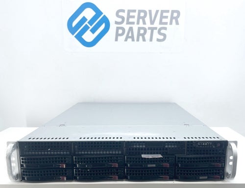 Supermicro SC825 2xE5-2630 v3 64GB 8x3.5" 3x2.5" 2xPSU Rails