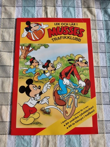 Lek och lär i Mussess Trafikklubb