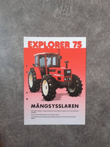 Broschyr SAME Traktor EXPLORER 75