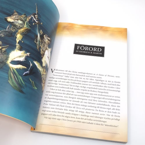 A Game of Thrones av George R.R. Martin | svensk graphic novel