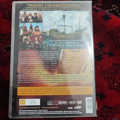 Christopher Columbus' The Discovery dvd