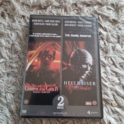 Children of the Corn IV Deadly Harvest & Hellraiser Hellseeker (DVD) (Ny)