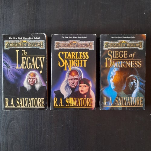 Legacy of the Drow bok 1-3 - Drizzt - R. A. Salvatore