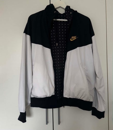Nike Vändbar Dubbel Jacka Träning Löpning Vindjacka tröja Zipjacka Kofta