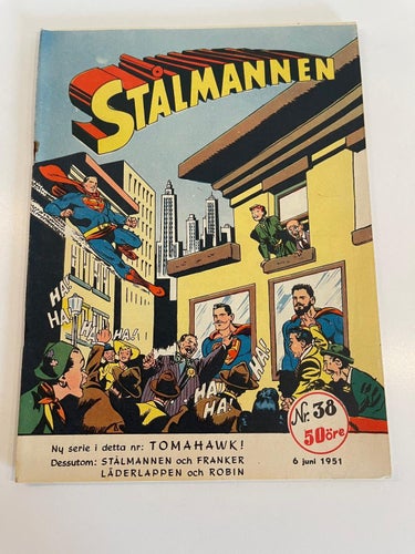 * Stålmannen  , Nr 38   - 1951 *