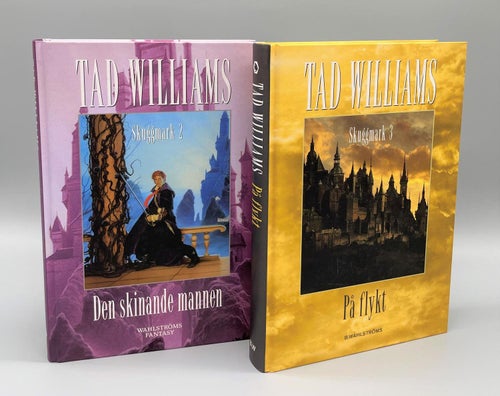 Skuggmark 1-3 av Tad Williams (Slottet i Sydmark, Den skinande mannen, På flykt)