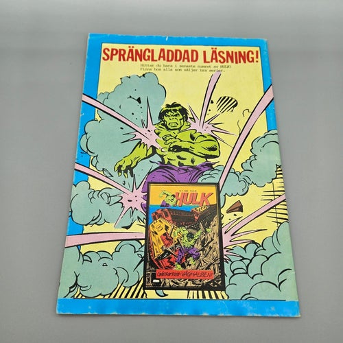 Spindelmannen Nr 4 1983 - Serietidning Marvel Spiderman