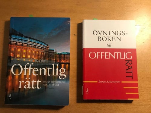 Offentlig rätt + Övningsboken till Offentlig rätt, Stefan Zetterström, 2:a