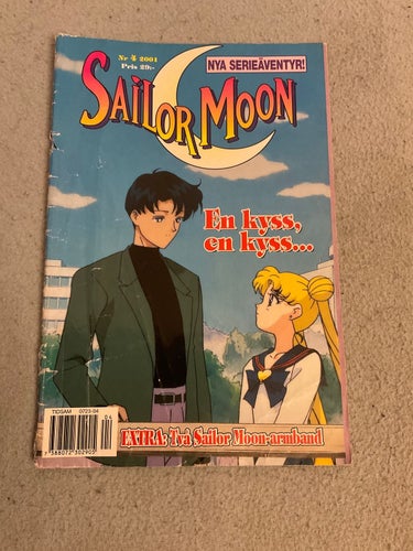 Sailor Moon tidning 2001 nr 4 - manga anime svenska magical girls shoujo shojo