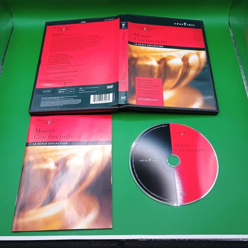DVD Mozart - Cosi Fan Tutte - La Scala - Riccardo Muti - OPERA