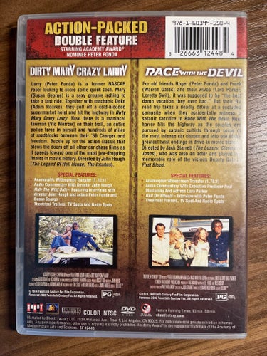 Dirty Mary Crazy Larry / Race With The Devil (DVD)