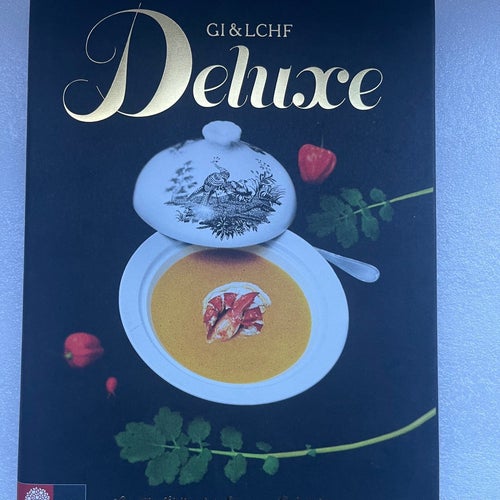 GI & LCHF Deluxe – Gunilla Eldh – lyxig lågkolhydratkokbok (LCHF/GI)