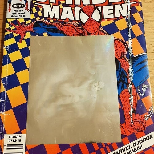 Spindelmannen 19/94 Kul ex med levande bild"