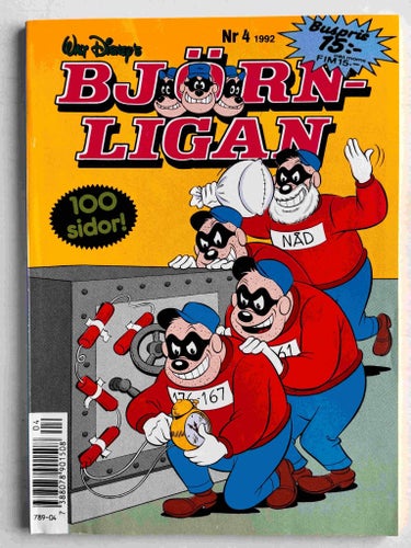 Björnligan - 1992:4 Oläst!