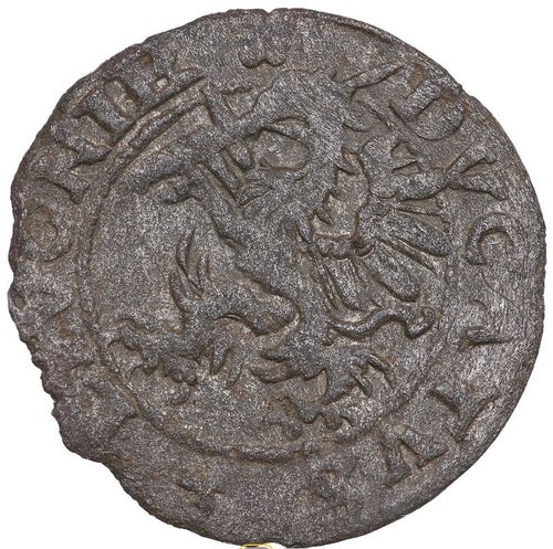 !!SÄLLSYN!! Hertigdömet Livland (Dahlen) 1 Schilling 1572 Jan Chodkiewicz (1566-1578)