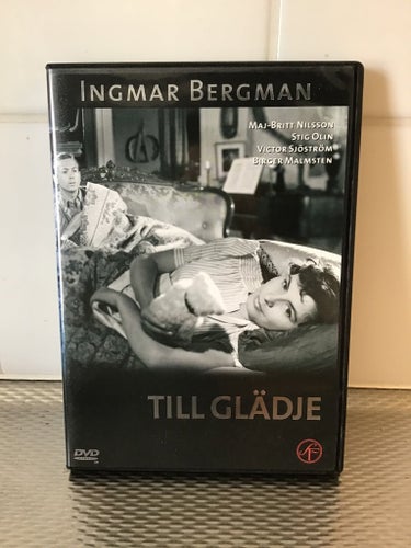 Till Glädje. Stig Olin, Victor Sjöström, Birger Malmsten. Ingmar Bergman.