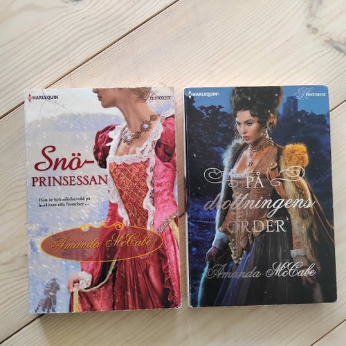 2 st Harlequin Historisk, serie