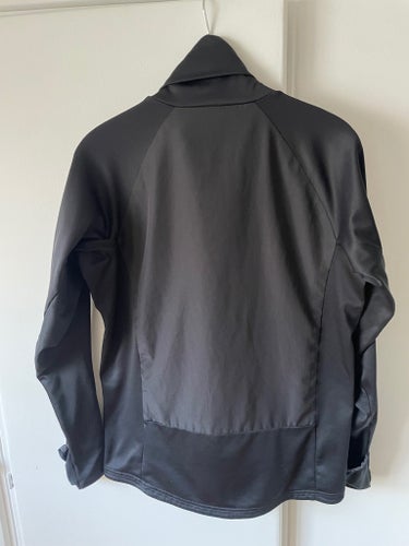 Adidas svart vindtätt träningströja, stl S