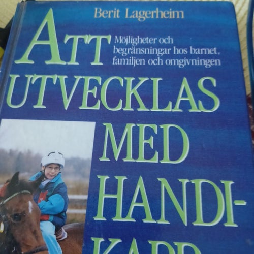 Att utvecklas med handikapp av Berit Lagerheim, 1988