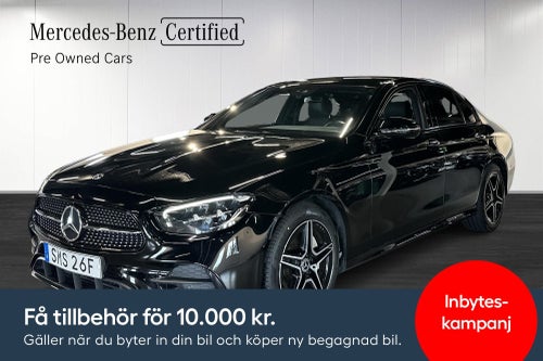 Mercedes-Benz E 220 d E220d Sedan AMG Värmare Nightpackage Carplay