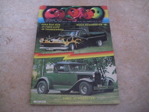 COLOROD NR 8 1976 THUNDERBIRD -55 , FORD ROADSTER,M.M