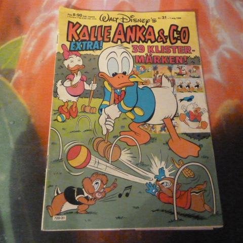 KALLE ANKA & CO, NR 31-1988, TIDNING