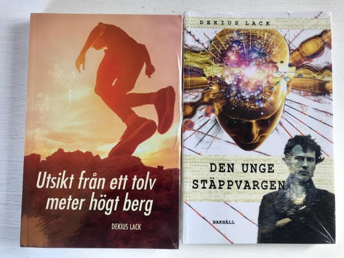 UTSIKT FRÅN ETT TOLV METER HÖGT BERG + DEN UNGE STÄPPVARGEN Dekius Lack
