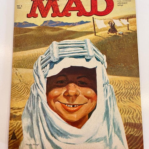 MAD ( svensk ) Nr 8   - 1964