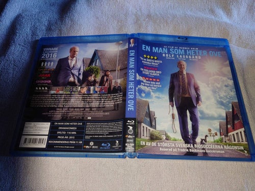 En man som heter Ove (Blu-ray), av Hannes Holm med Rolf Lassgård