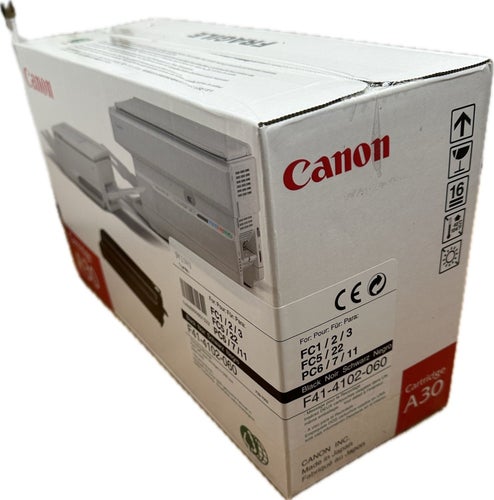 Canon Original Cartridge A30 Svart Toner F41-4102-060 FC1/2/3, FC5/22, PC6/7/11