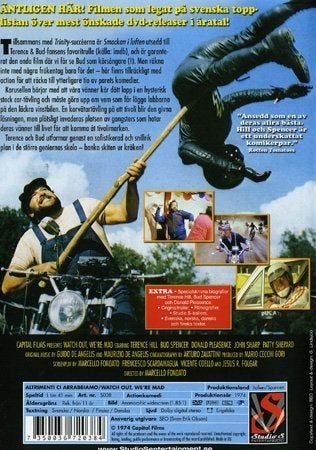 Smockan I Luften (1974) Marcello Fondato med Terence Hill och Bud Spencer.