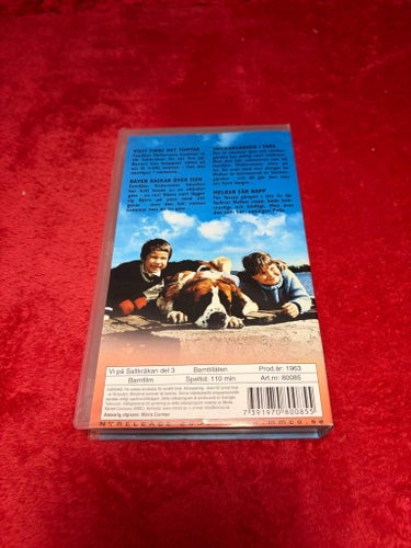 Vi på Saltkråkan - Räven raskar över isen, VHS! (Svensksåld)