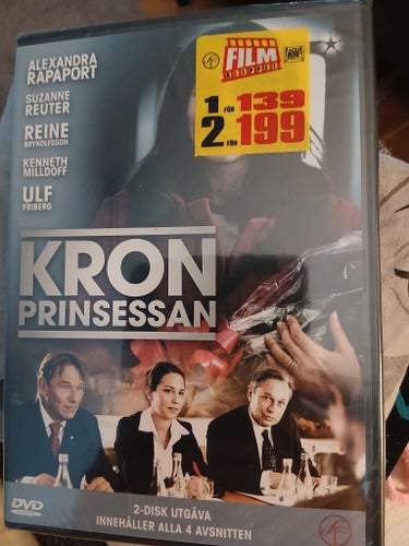 Kronprinsessan (DVD) inplastad dvd