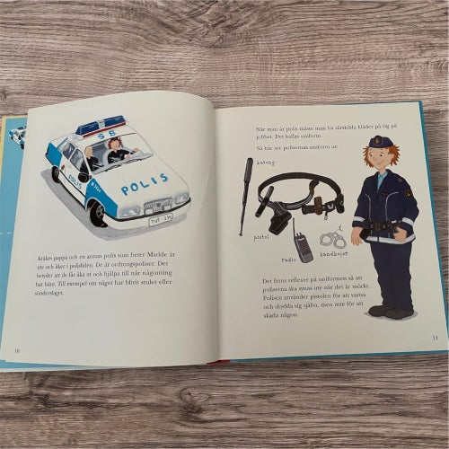 Kråke hjälper polisen – Allmänbildande barnbok