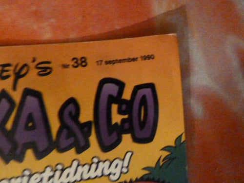 KALLE ANKA & CO, NR 38-1990, TIDNING