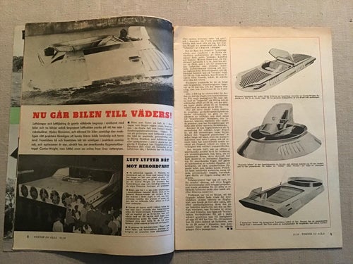 TEKNIK FÖR ALLA NR 16 1959 NYA BILEN,YASHICA 35,NY OPEL REKORD,MOPED FRAM,