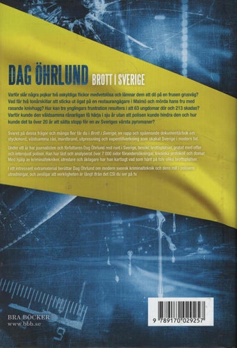 Brott i Sverige - Dag Öhrlund