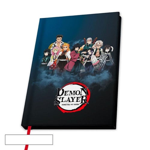 DEMON SLAYER PILLARS A5 ANTECKNINGSBOK Merchandise Merch Anime Manga Japan