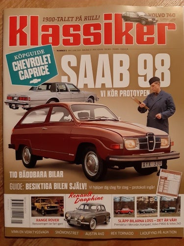 Klassiker nr 5 2020: Austin A40 Futura, Rex Tornado, Chevrolet Caprice