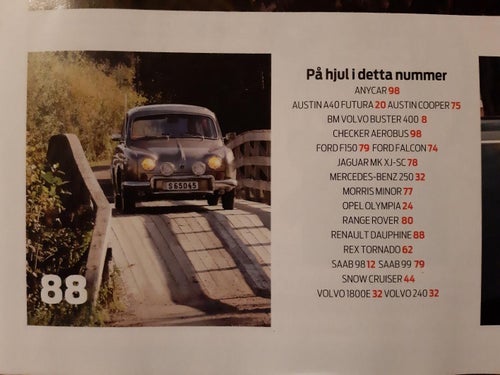 Klassiker nr 5 2020: Austin A40 Futura, Rex Tornado, Chevrolet Caprice
