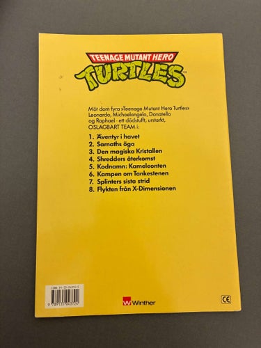 Teenage Mutant Hero Turtles 7 Splinters sist strid
