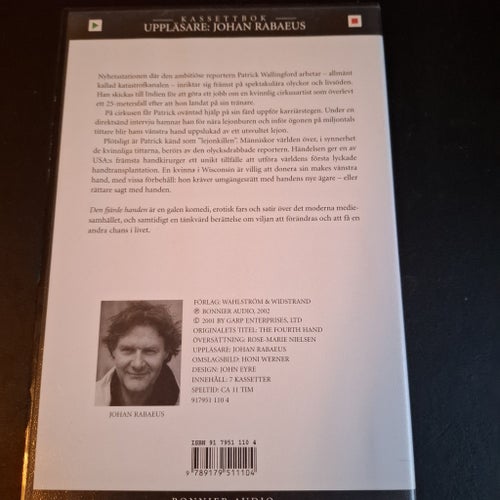 John Irving - Den fjärde handen - Kassetbok